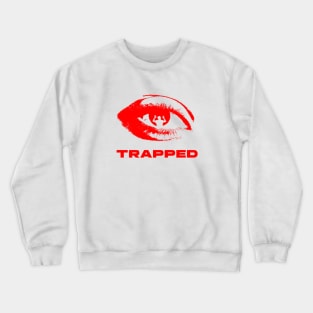 TRAPPED RED Crewneck Sweatshirt